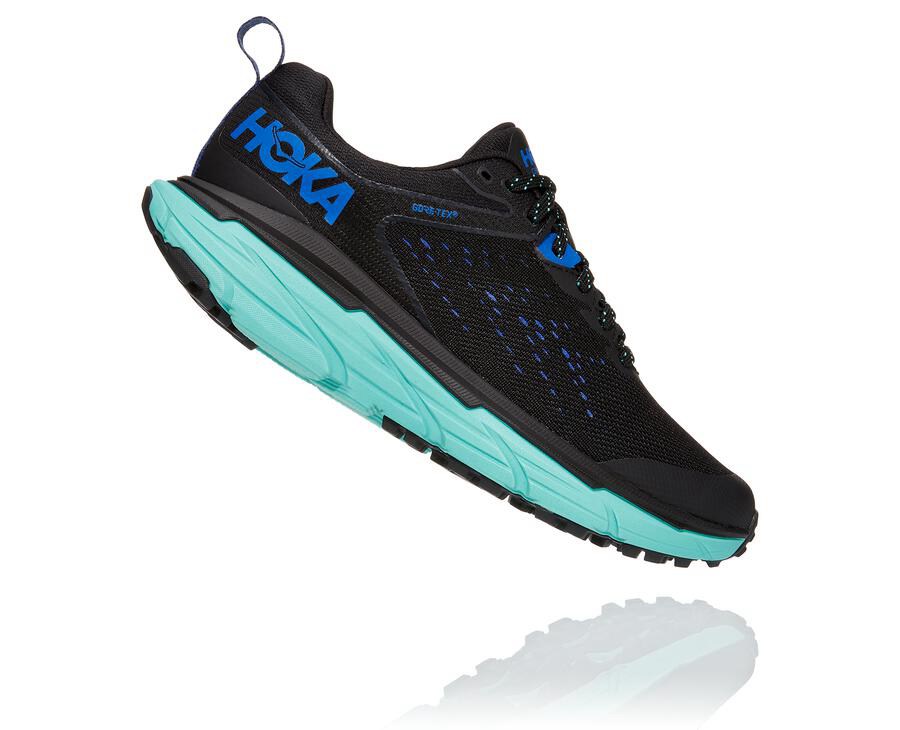 Hoka One One Womens Trail Shoes - Challenger ATR 6 GORE-TEX - Black - ONEA67349